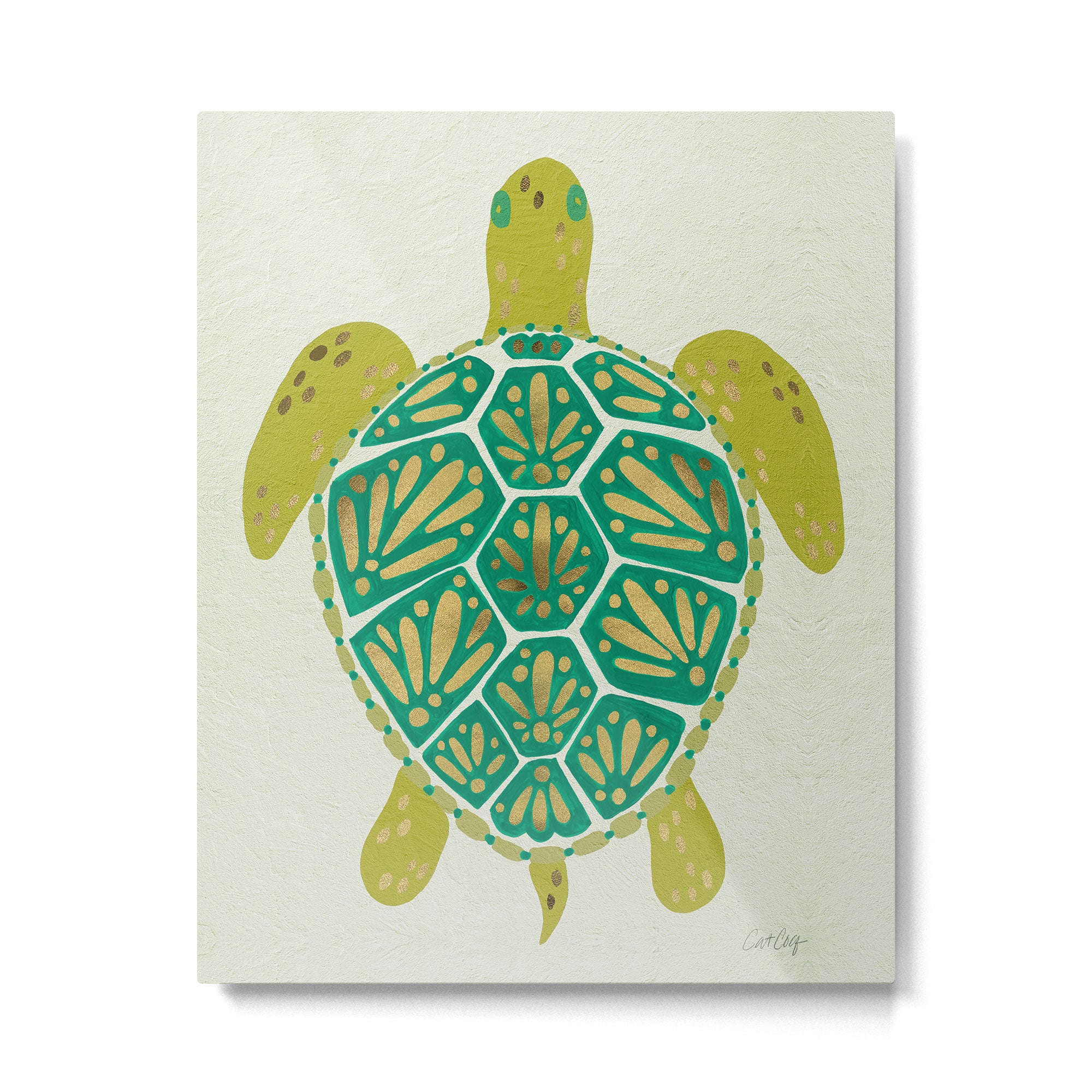 Green Sea Turtle Metal Print Gallery Image 6