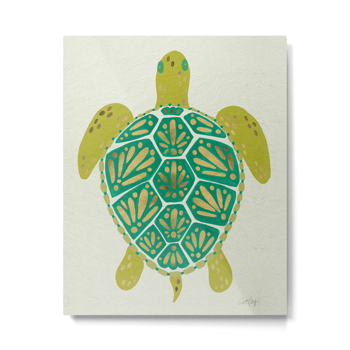 Green Sea Turtle Metal Print Gallery Image 1