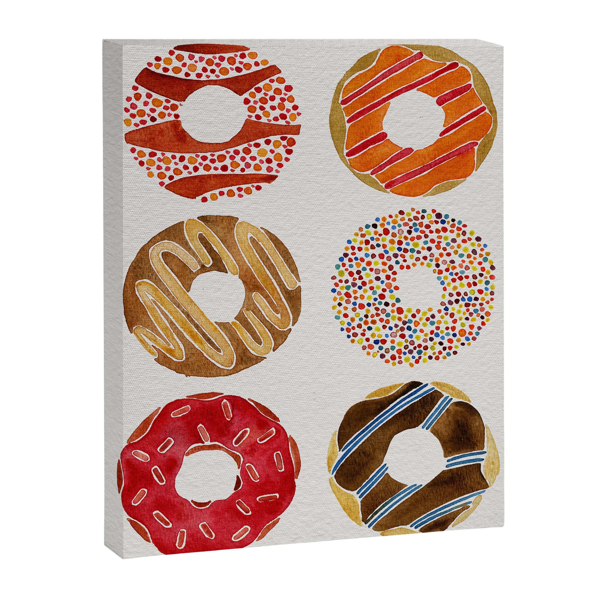 Half Dozen Donuts Canvas Print Gallery Image 8