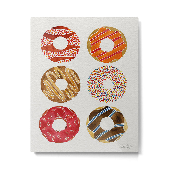 Half Dozen Donuts Metal Print Gallery Image 1