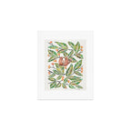 Happy Sloth - Tropical Green Rainforest Art Print Gallery Image 1