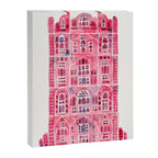 Hawa Mahal - Pink Palace of Jaipur, India Canvas Print Gallery Image 8