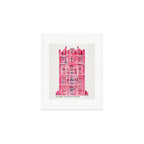 Hawa Mahal - Pink Palace of Jaipur, India Art Print Gallery Image 1