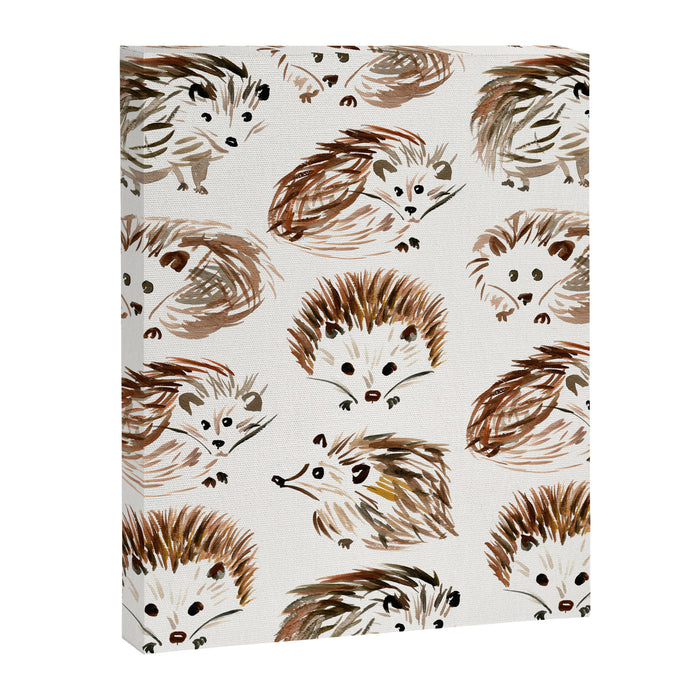 Hedgehogs Canvas Print Gallery Image 1