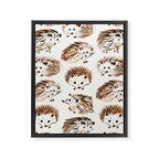 Hedgehogs Framed Canvas Print Gallery Image 8