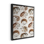 Hedgehogs Framed Canvas Print Gallery Image 2