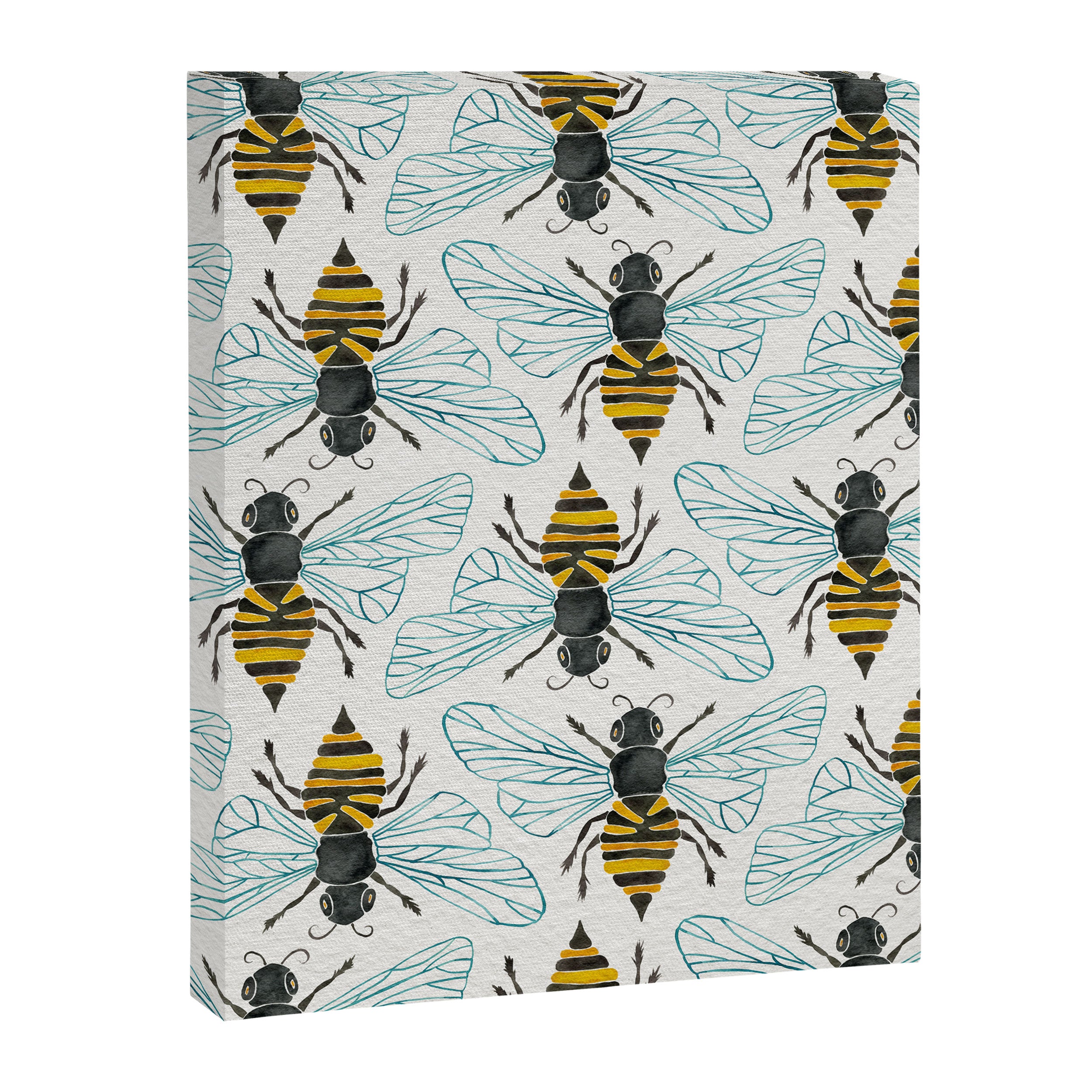 Honey Bee Canvas Print Gallery Image 8