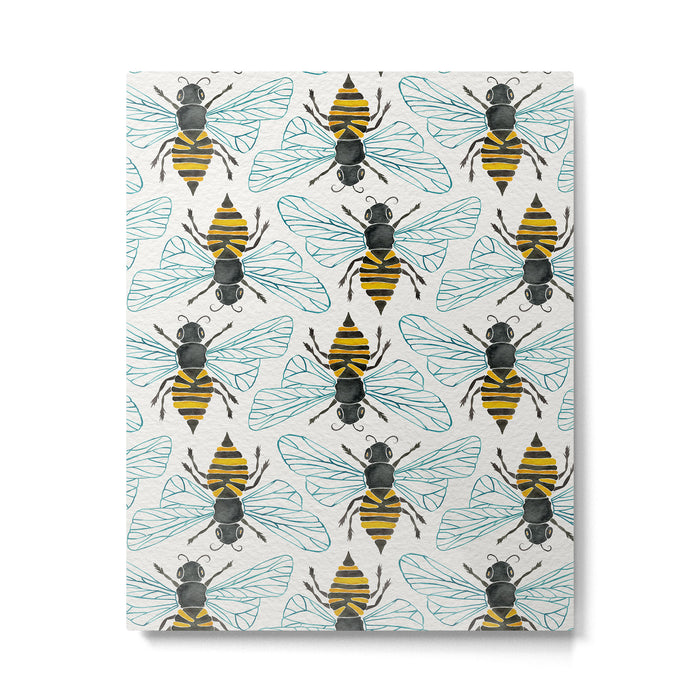 Honey Bee Metal Print Gallery Image 1