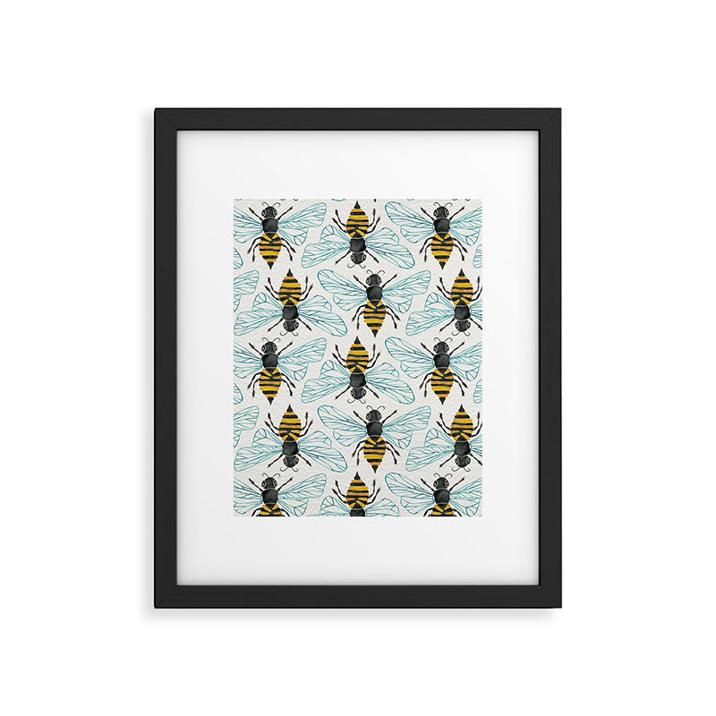 Honey Bee Framed Art Print Gallery Image 4