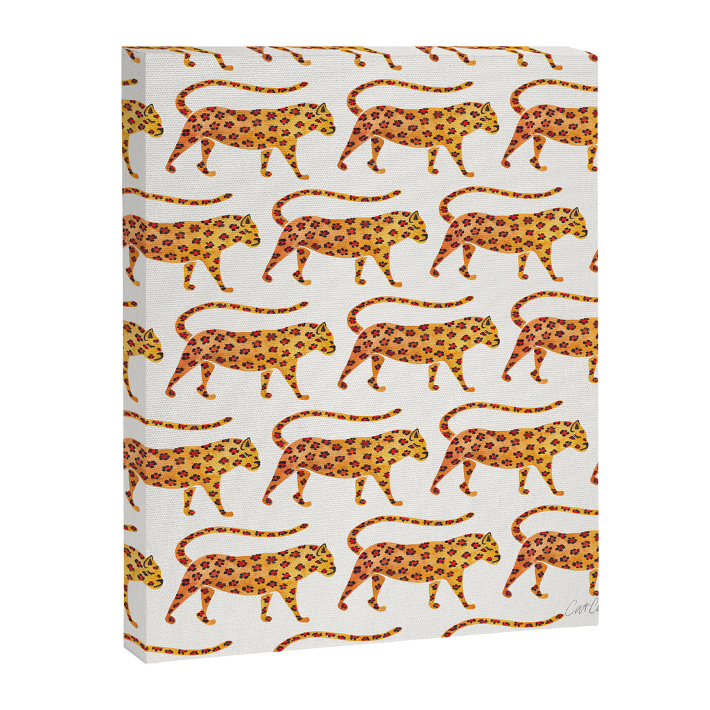 Jaguar Pattern Canvas Print Gallery Image 6