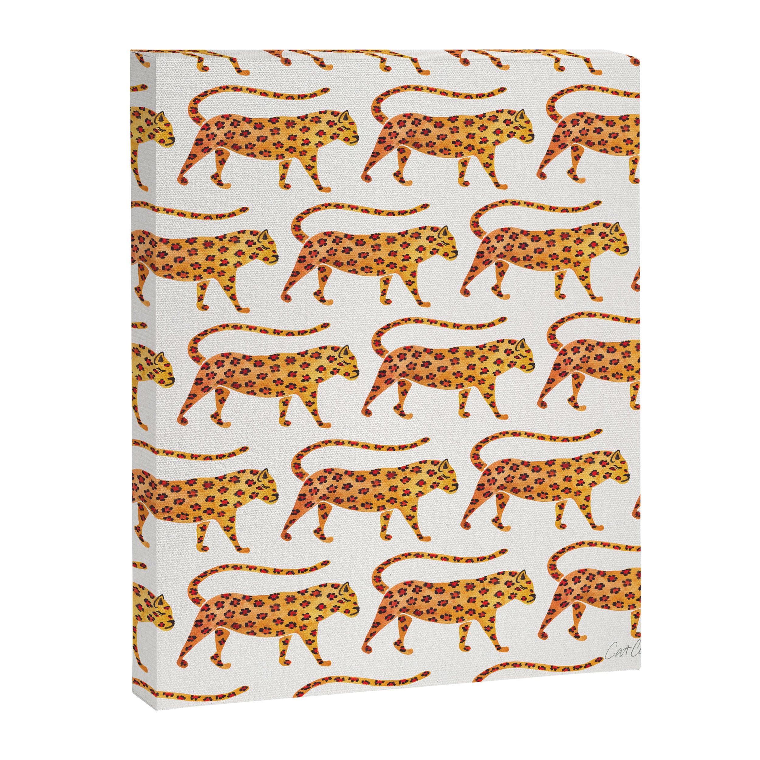 Jaguar Pattern Canvas Print Gallery Image 6