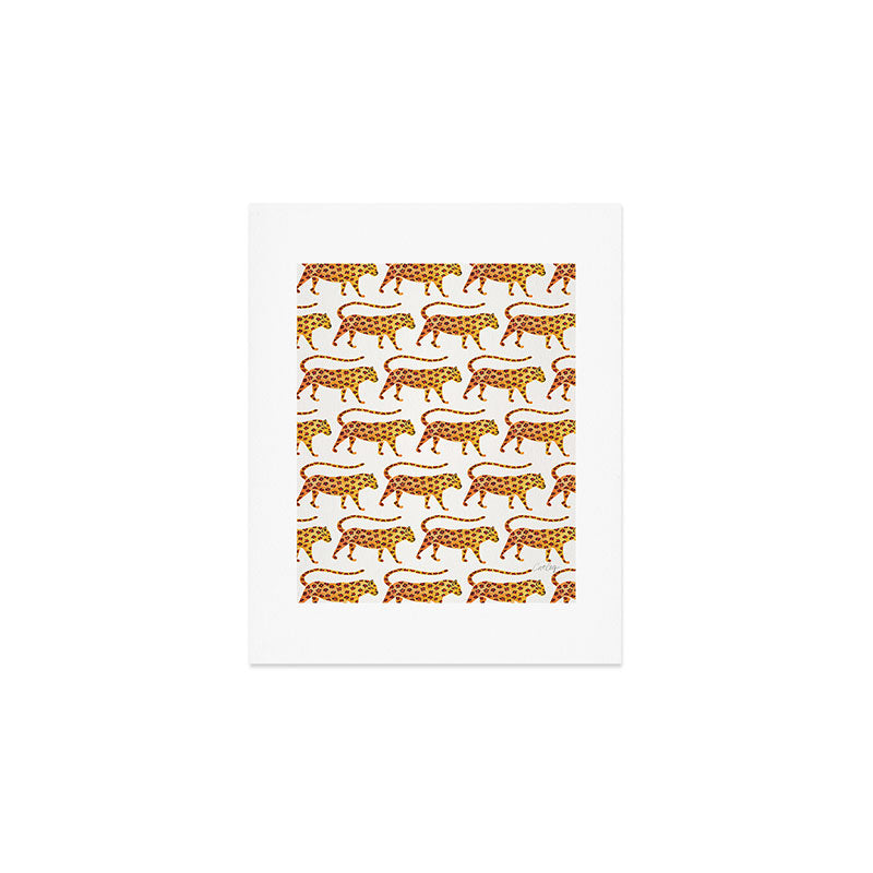 Jaguar Pattern Art Print Gallery Image 1
