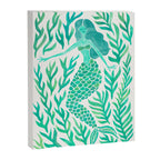 Kelp Forest Mermaid - Mint Palette Canvas Print Gallery Image 8