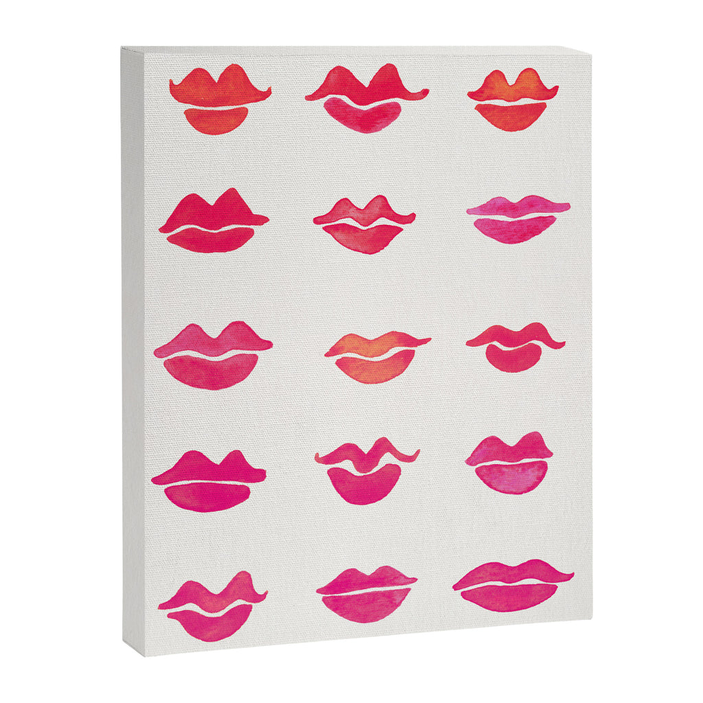 Kiss Collection - Pink Palette Canvas Print Gallery Image 6