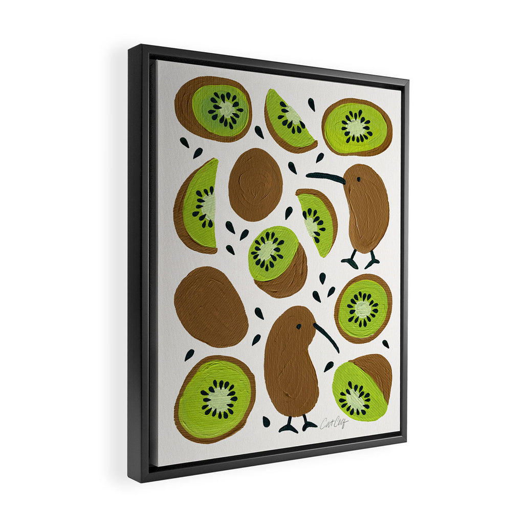 Kiwis & Kiwis Framed Canvas Print Gallery Image 2