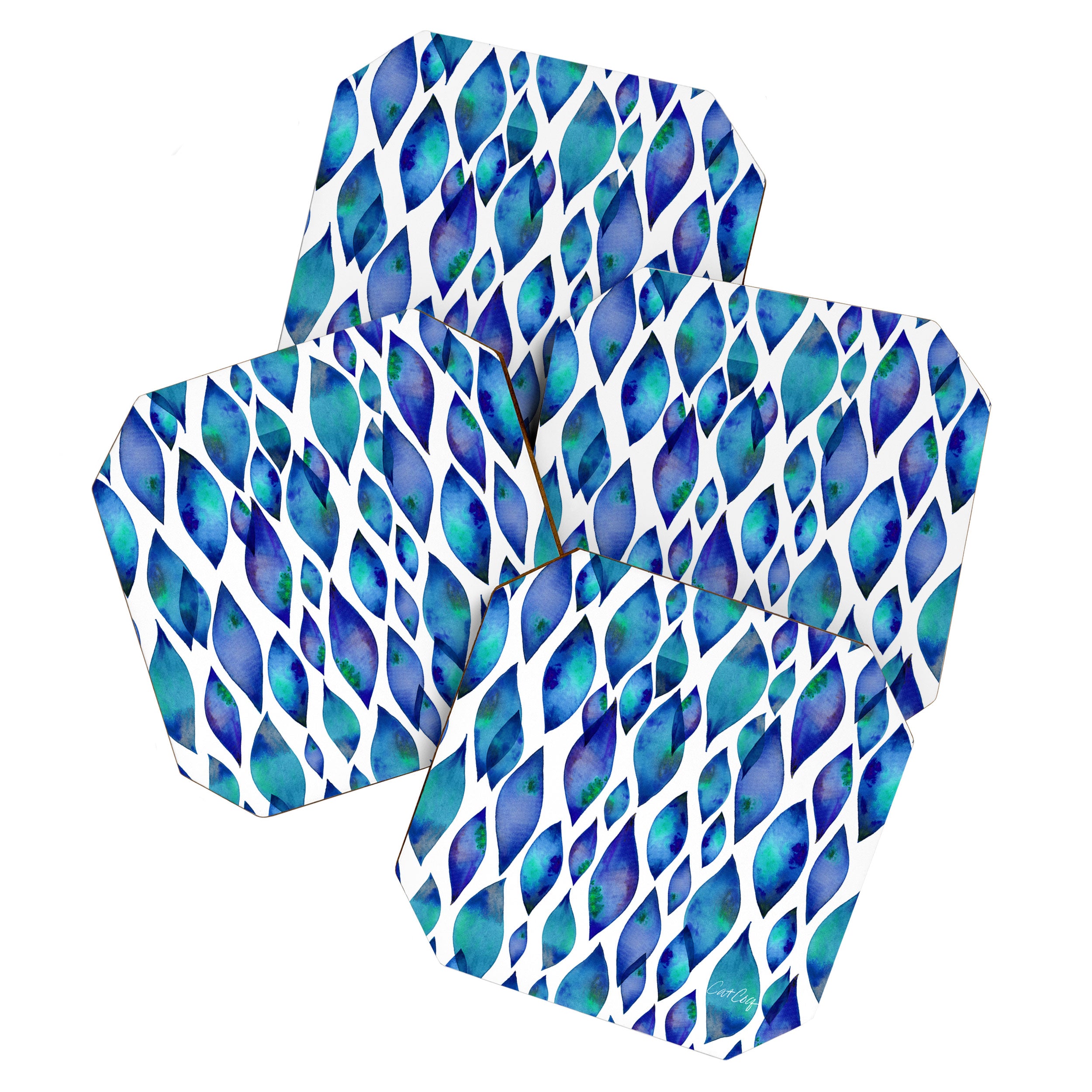Leaf Drips  Coaster Gallery Image 1