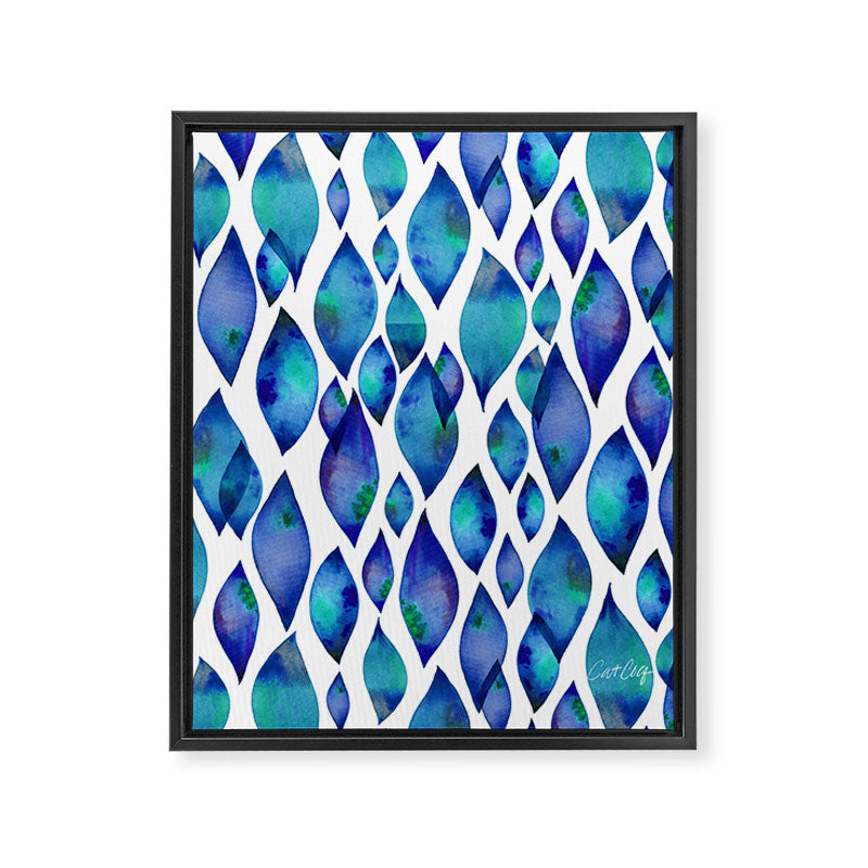 Leaf Drips  Framed Canvas Print Gallery Image 8
