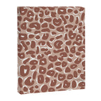 Leopard Print Abstractions - Marsala Canvas Print Gallery Image 8