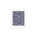 Leopard Print Abstractions - Navy Art Print Gallery Image 1