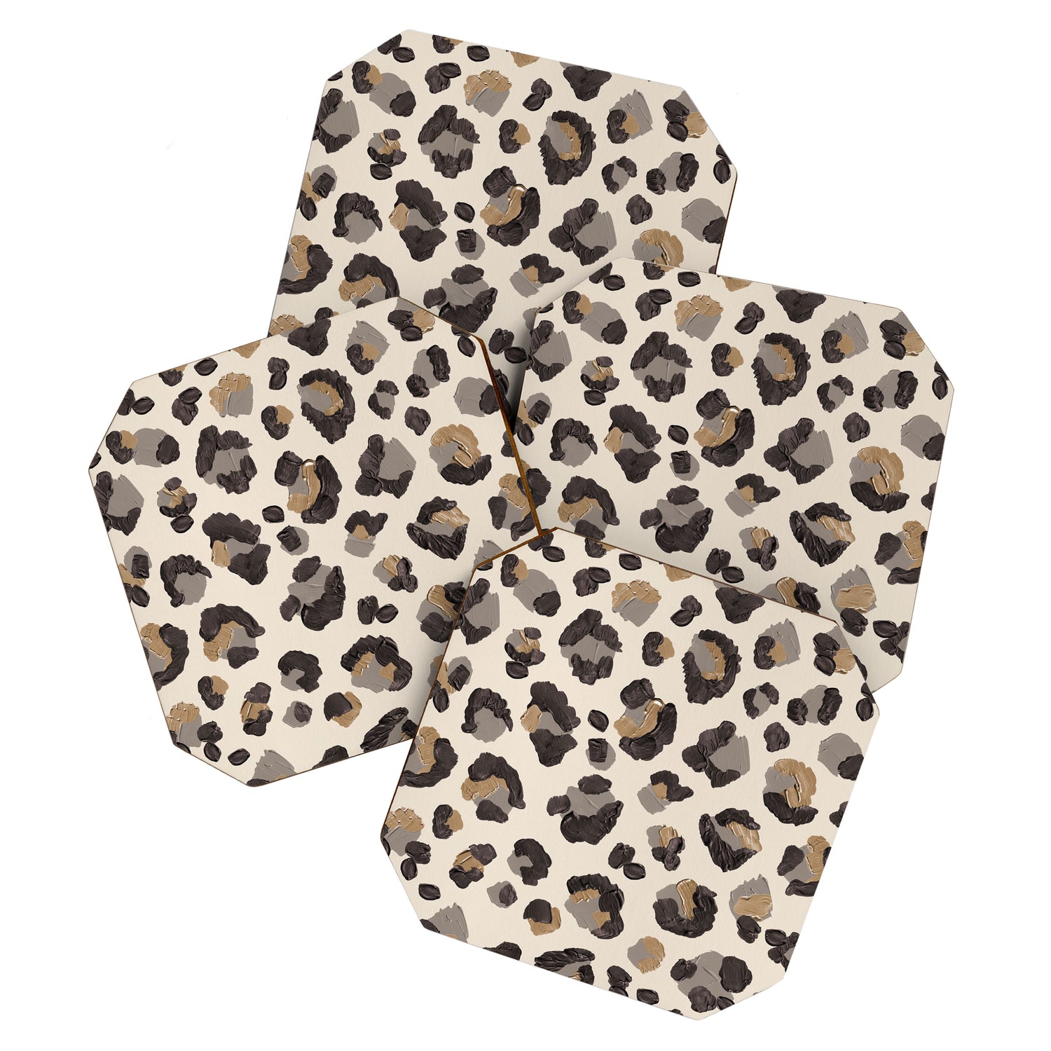 Leopard Print â Neutral Coaster Gallery Image 1