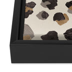 Leopard Print â Neutral Framed Canvas Print Gallery Image 3