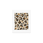 Leopard Print - Neutral Gold Light Palette Art Print Gallery Image 1