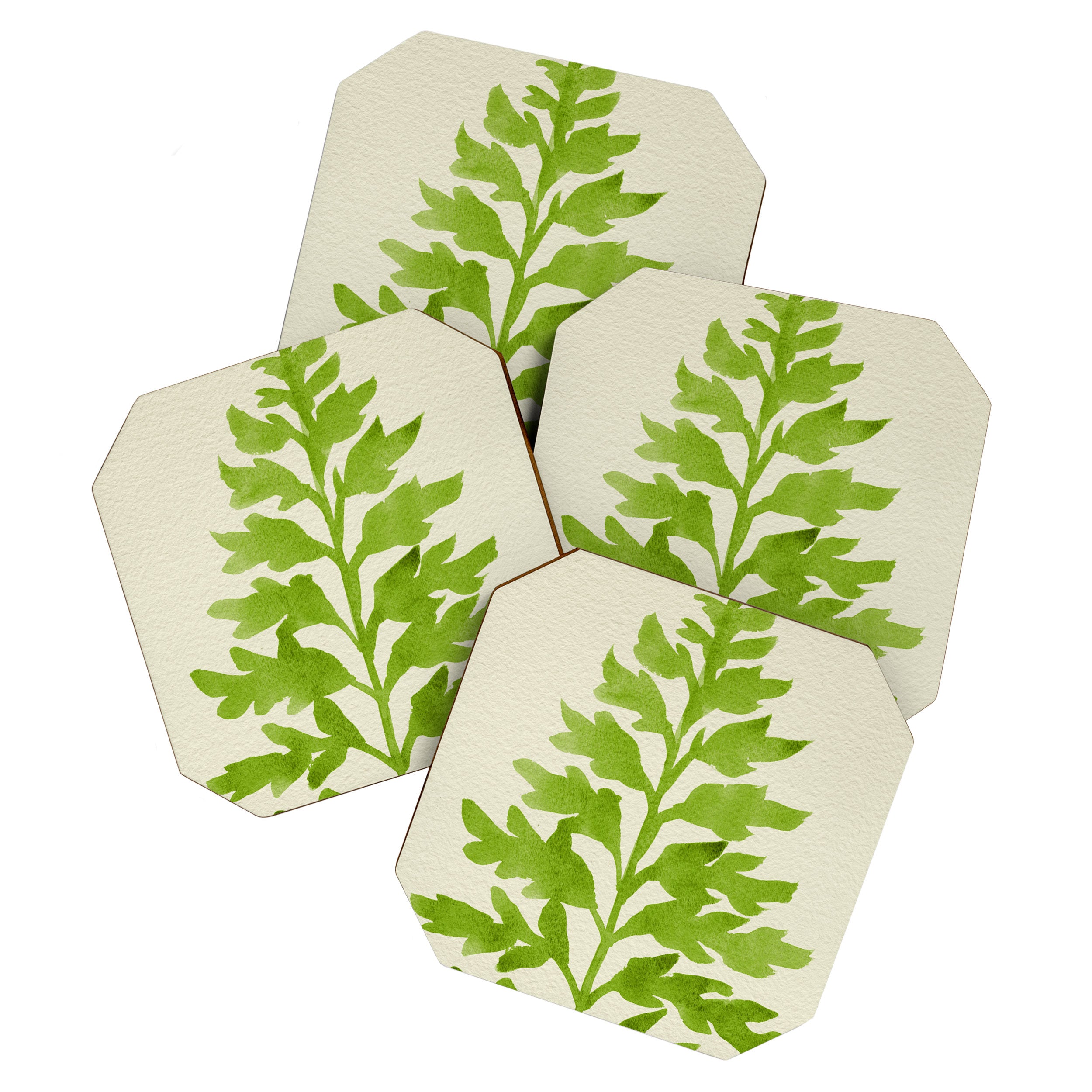 Lime Fern Coaster Gallery Image 1