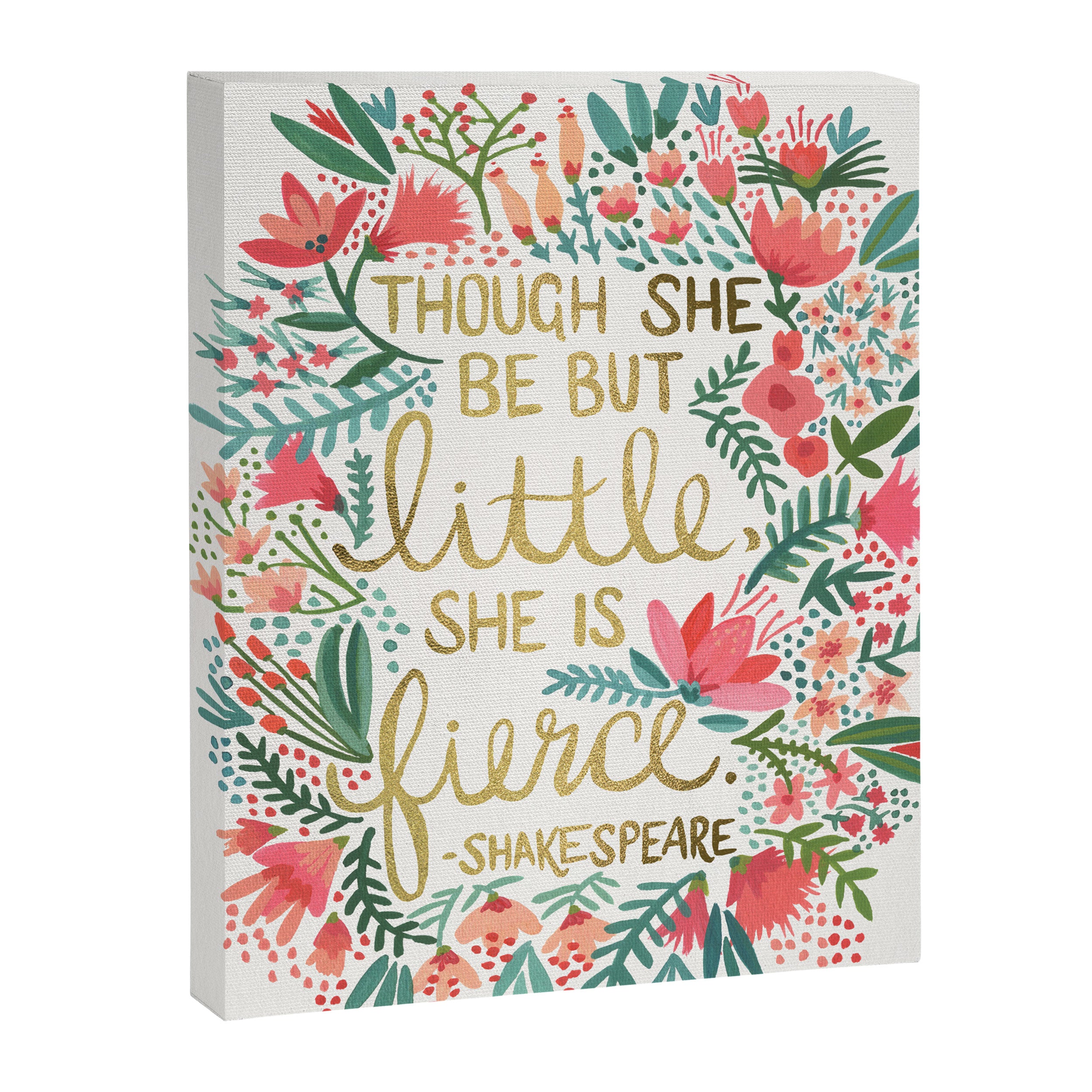 Little & Fierce Canvas Print Gallery Image 8