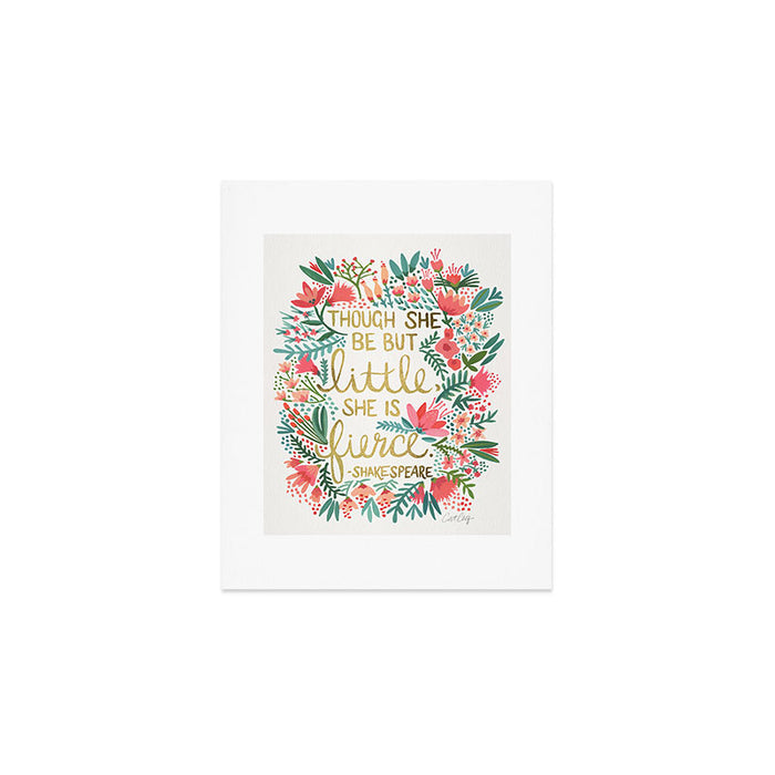 Little & Fierce Art Print Gallery Image 1