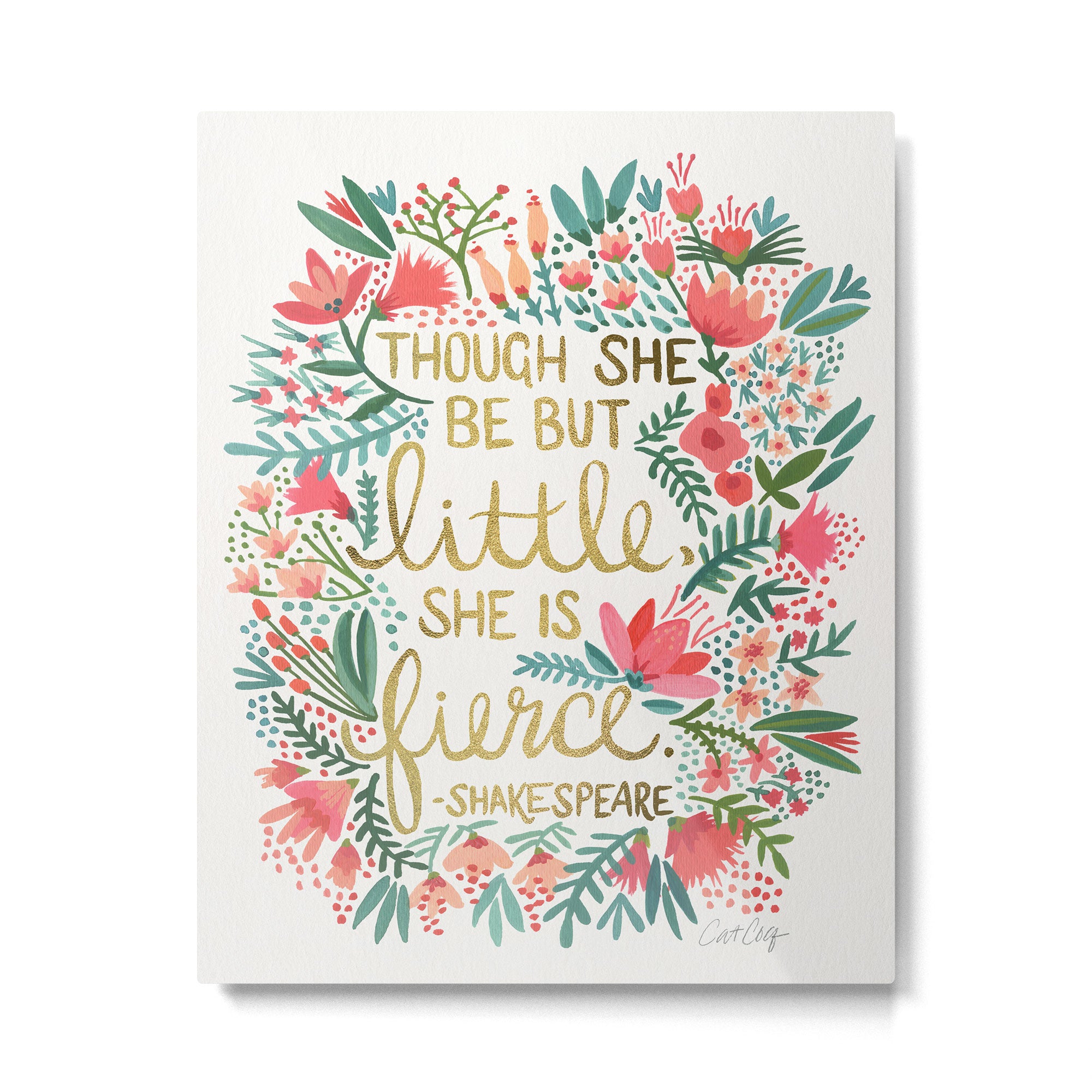 Little & Fierce Metal Print Gallery Image 6