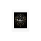 Made of Stardust - Black & Gold Palette Art Print Gallery Image 1