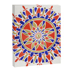 Mandala - America Palette Canvas Print Gallery Image 8