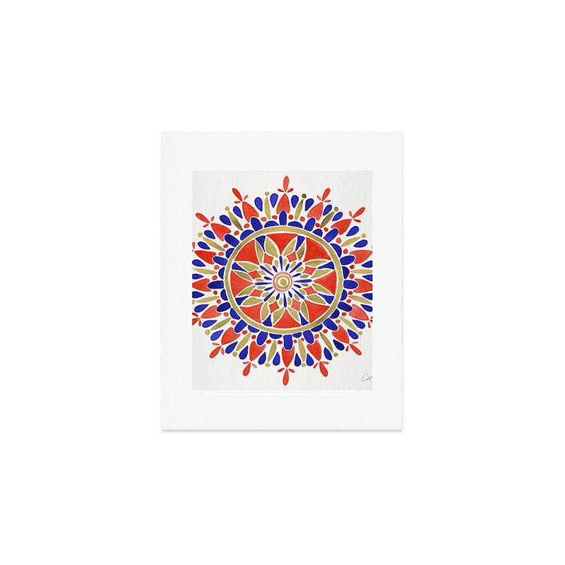 Mandala - America Palette Art Print Gallery Image 1