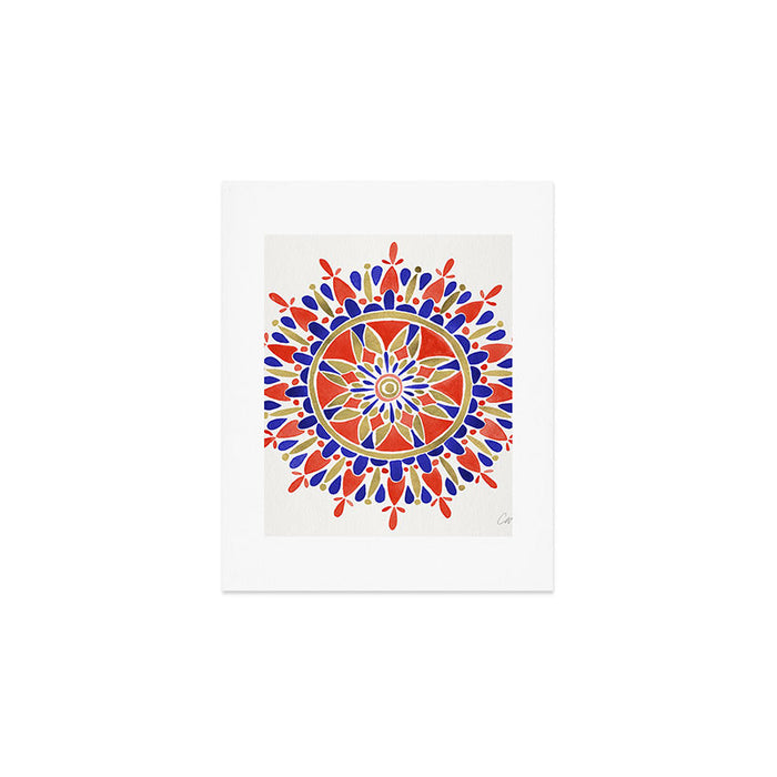 Mandala - America Palette Art Print Gallery Image 1