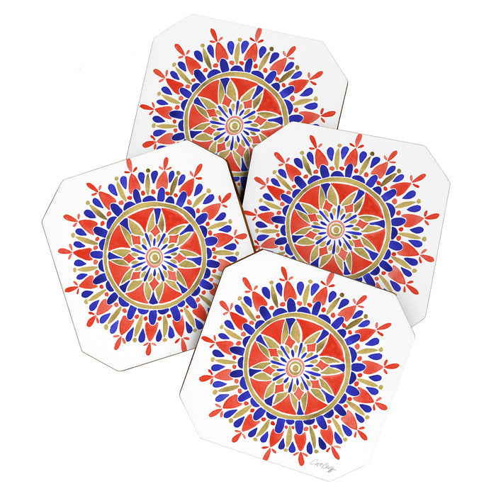 Mandala - America Palette Coaster Gallery Image 1