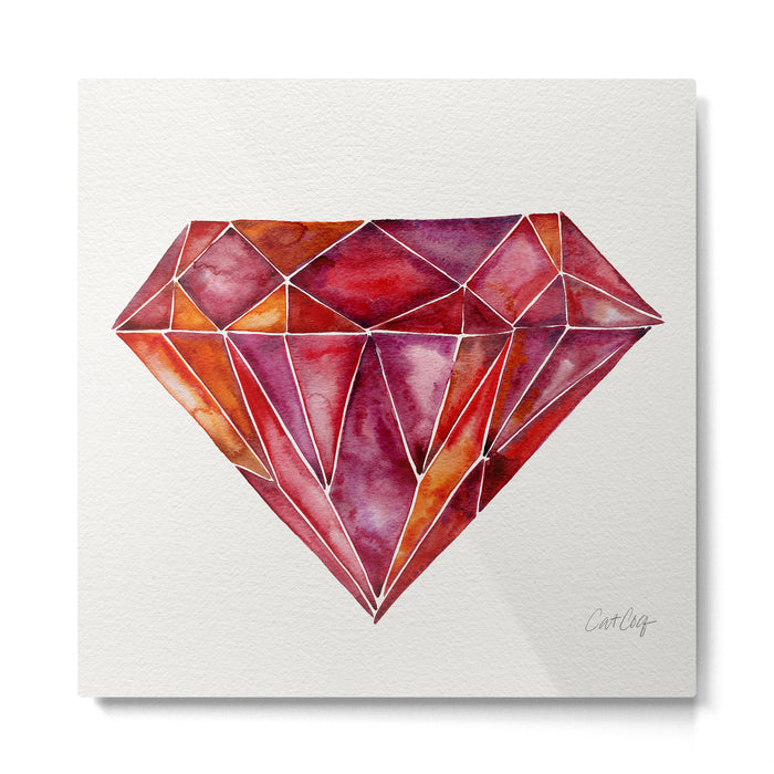 Million-Carat Ruby Metal Print Gallery Image 1