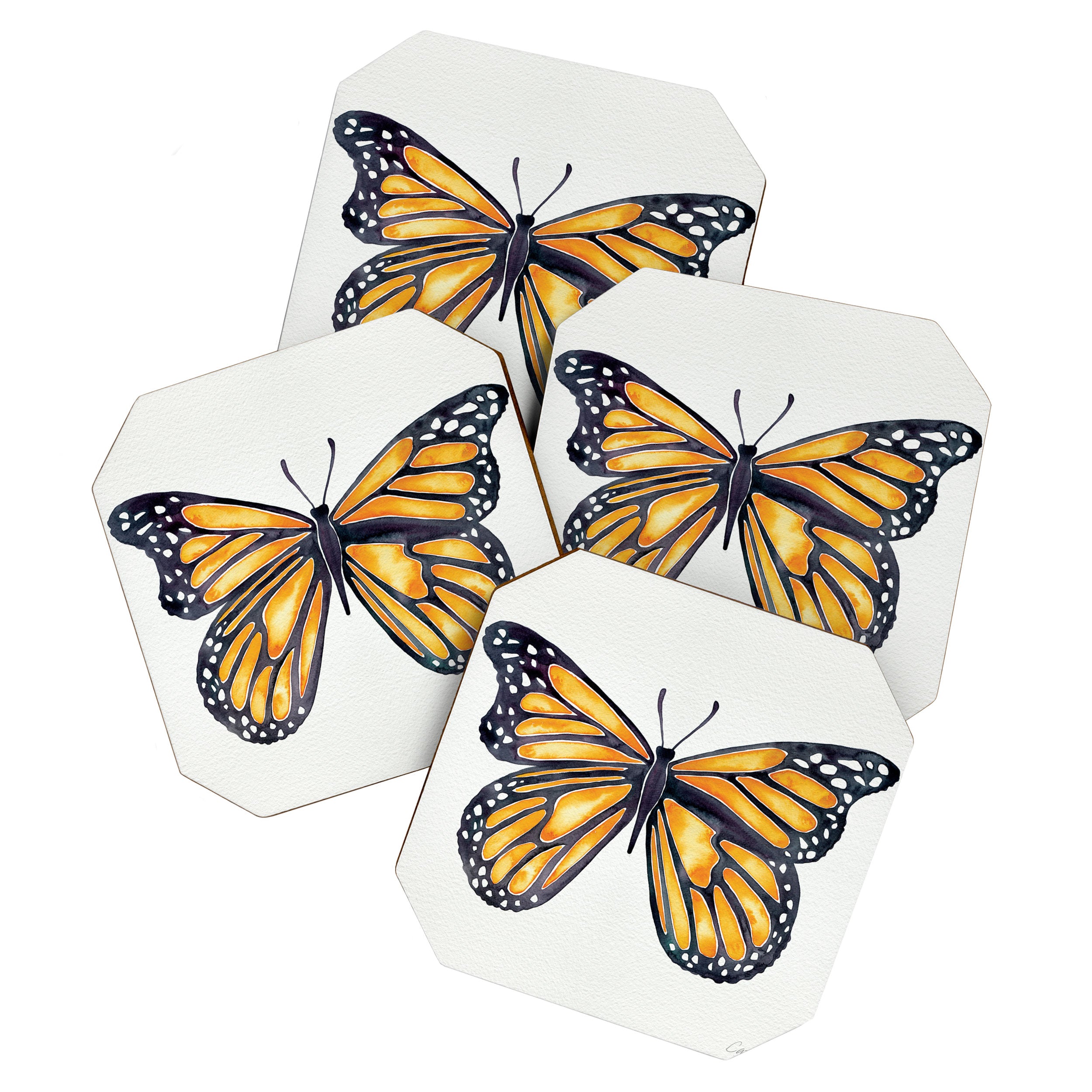 Monarch Butterfly Coaster Gallery Image 1