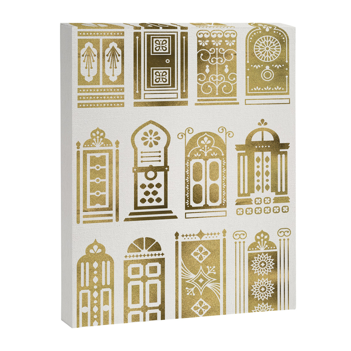 Moroccan Doors - Gold Palette Canvas Print Gallery Image 6