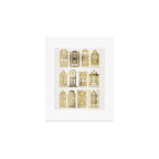 Moroccan Doors - Gold Palette Art Print Gallery Image 1