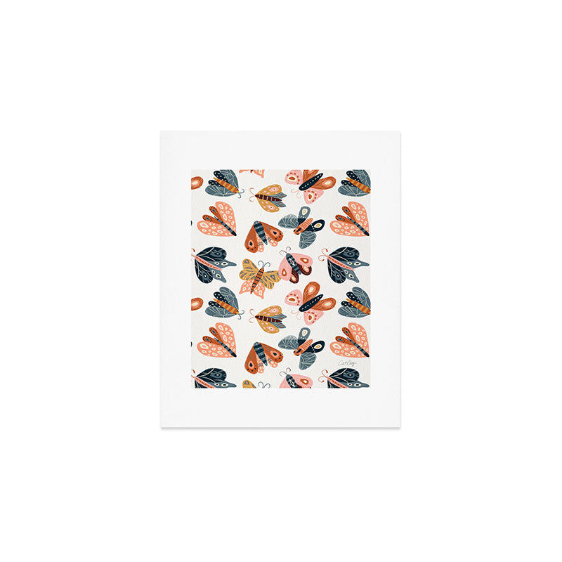 Moth Specimens â Yellow Art Print Gallery Image 1