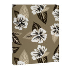 Mountain Wild Flowers - Sepia Canvas Print Gallery Image 8
