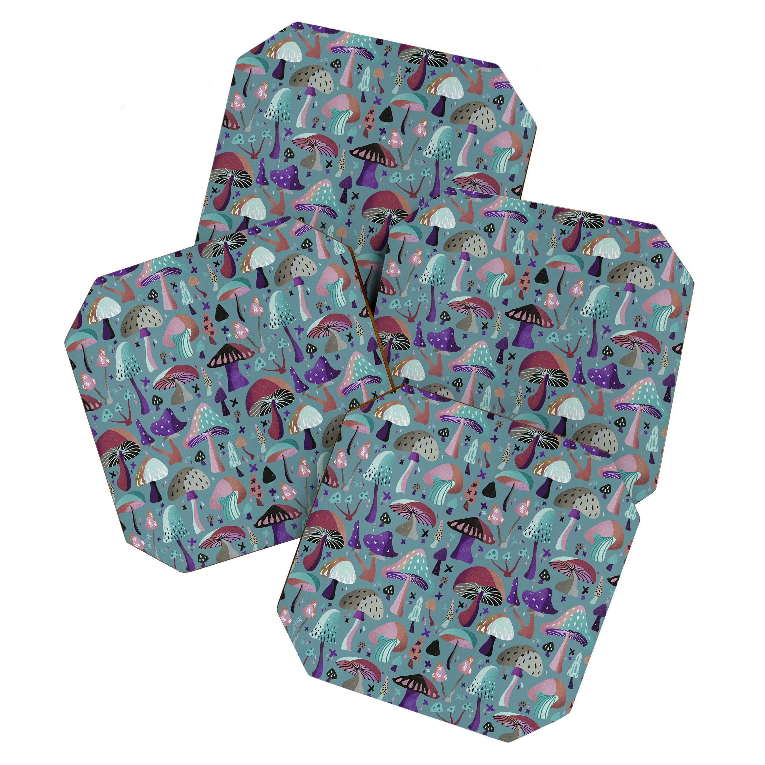 Mushroom Collection â Galaxy Coaster Gallery Image 1