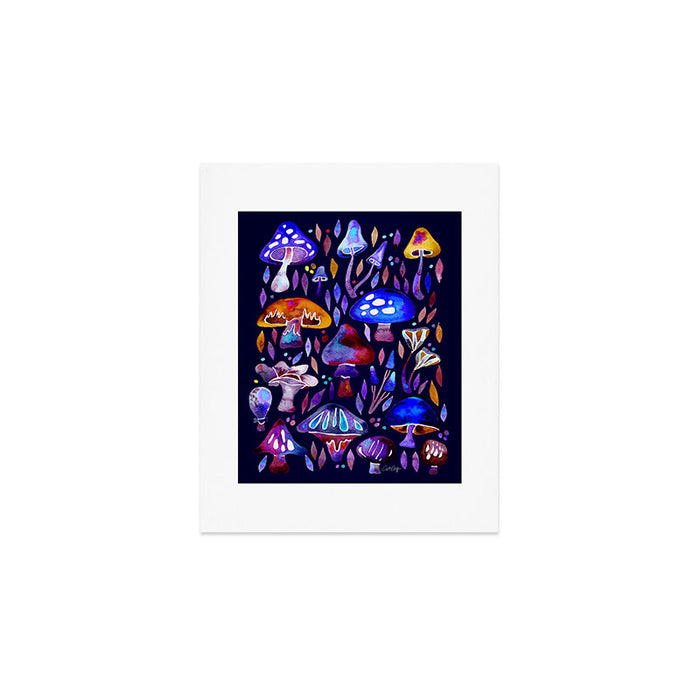 Mushroom Magic - Galaxy Art Print Gallery Image 1