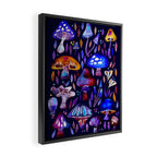 Mushroom Magic - Galaxy Framed Canvas Print Gallery Image 2