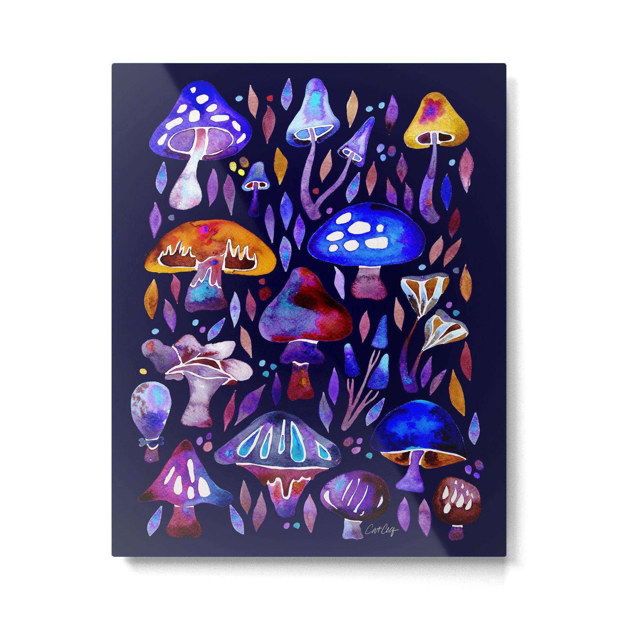 Mushroom Magic - Galaxy Metal Print Gallery Image 4