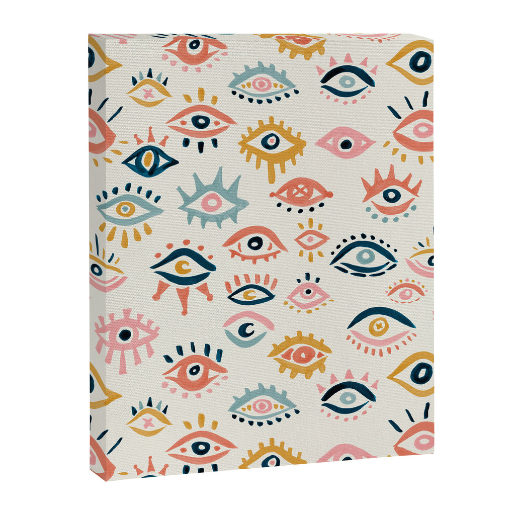 Mystic Eyes - Primary Palette Canvas Print Gallery Image 8