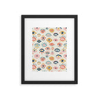 Mystic Eyes - Primary Palette Framed Art Print Gallery Image 6