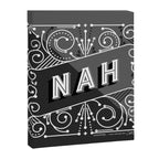 Nah - Black & Grey Palette Canvas Print Gallery Image 8