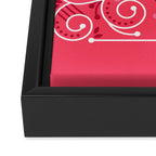 Nah â Hot Pink Framed Canvas Print Gallery Image 3