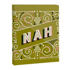 Nah - Olive & Blush Palette Canvas Print Gallery Image 8